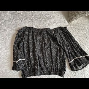 Over the shoulder top!